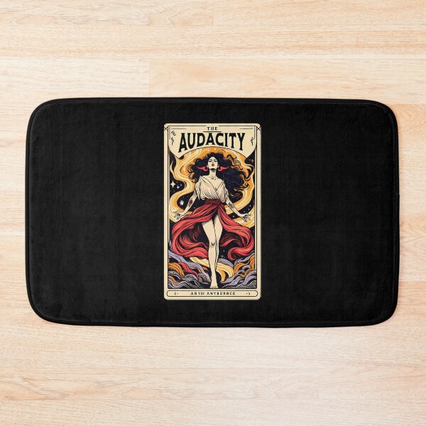 Item preview, The Audacity Tarot Famous Card Feminist Empowerment Design For Strong Women Female Power Bold Feminine Energy designed and sold by Mariarastwix.