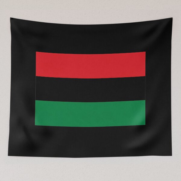 Item preview, Pan African Flag - UNIA Flag - Afro American Flag designed and sold by NoThoughtsCat.