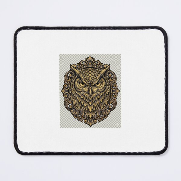 Item preview, Golden Wisdom Owl Design designed and sold by SKJWorldprints.
