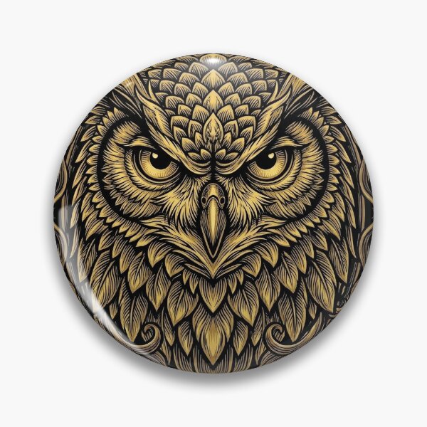 Item preview, Golden Wisdom Owl Design designed and sold by SKJWorldprints.