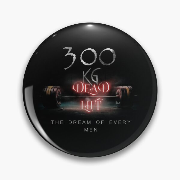 Item preview, 300 KG Deadlift Powerlifting Gym Motivation designed and sold by IXM_CREATION.
