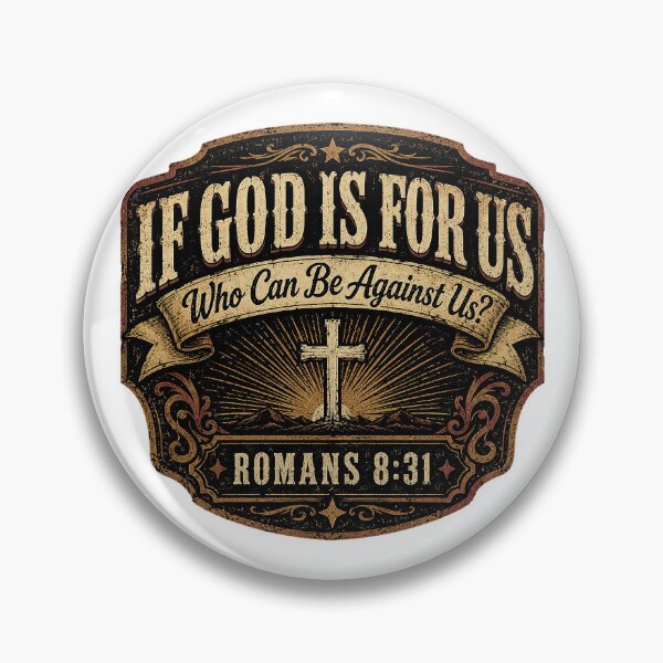 Item preview, Romans 8:31 Shirt-Vintage Western Revival designed and sold by rygenr8.