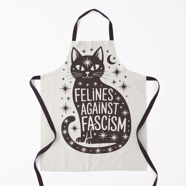 Item preview, Felines Against Fascism - Anti Fascist Cat designed and sold by Hope & Riot.