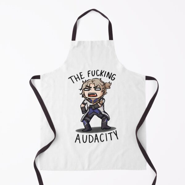 Item preview, The Fucking Audacity Albedo Sticker designed and sold by Mariarastwix.