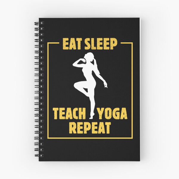 Item preview, Eat Sleep Teach Yoga Repeat  designed and sold by teeperfect.