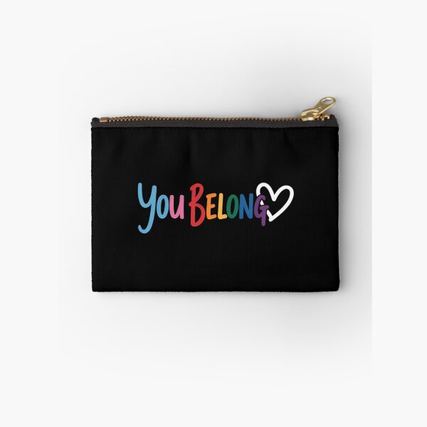 Item preview, LGBT You Belong Gay Pride Rainbow Flag Ally designed and sold by SapfireStuArt.