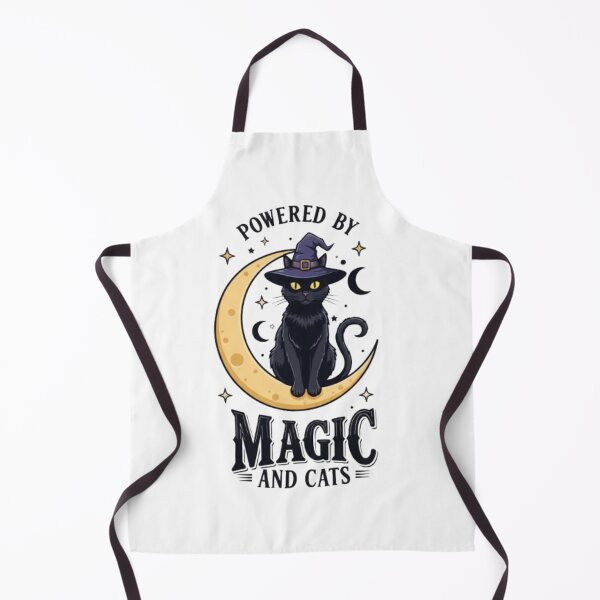 Item preview, Spooky Black Cat Witch Halloween Magic designed and sold by PixelStyle Studio.