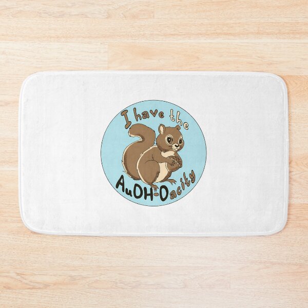 Item preview, Vintage Squirrel I Have The Audhdacity designed and sold by Mariarastwix.