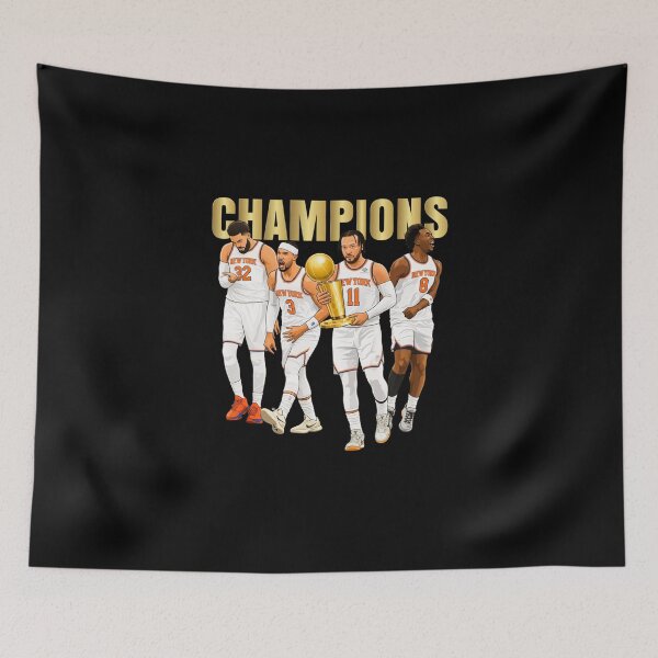 Item preview, NY Knicks Champions 2026- Jalen brunson Josh Hart OG KAT designed and sold by Qellus-Style.
