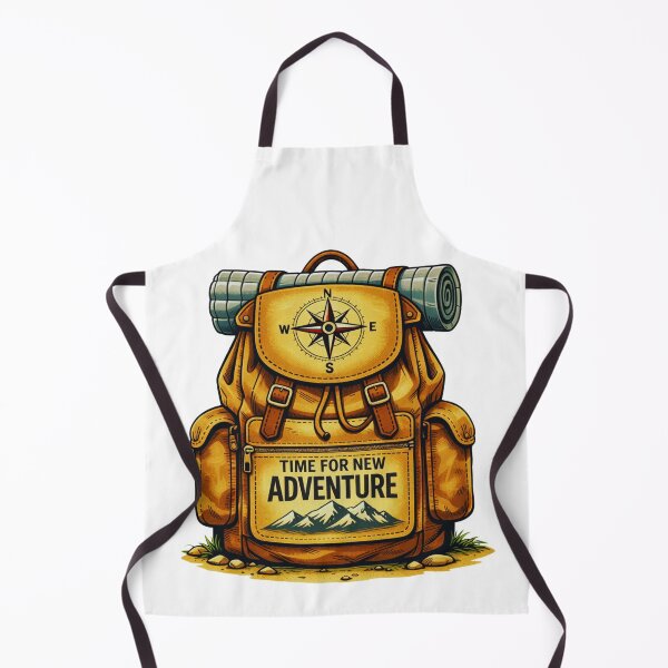 Item preview, Time for New Adventure Backpack Illustration designed and sold by Gabe1983.