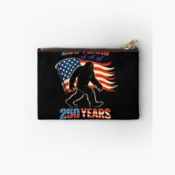 Item preview, Retro Vintage 4th of July Bigfoot American Flag Sasquatch designed and sold by PixelMarrero.