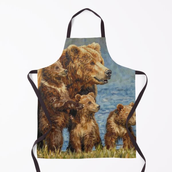 Item preview, Brown Bear Mother and Cubs designed and sold by Kirrindy Designs.