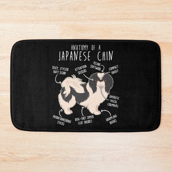 Item preview, Japanese Chin Dog Anatomy designed and sold by Clara Hollins.