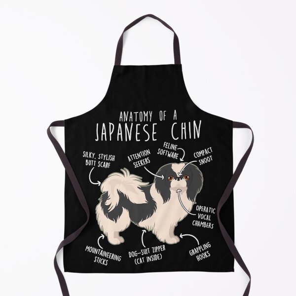Item preview, Japanese Chin Dog Anatomy designed and sold by Clara Hollins.
