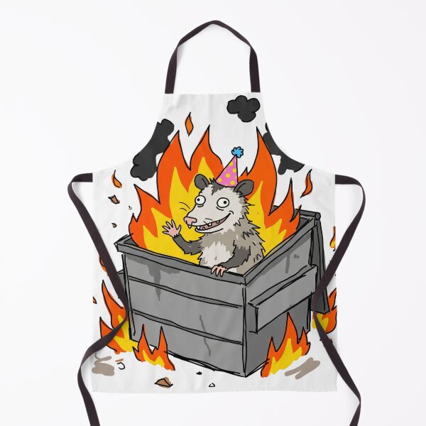 Item preview, It Is What It Is Unhinged Possum Trash Fire designed and sold by KJ Frost.