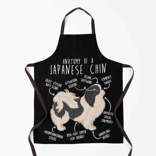 Item preview, Japanese Chin Dog Anatomy designed and sold by Clara Hollins.