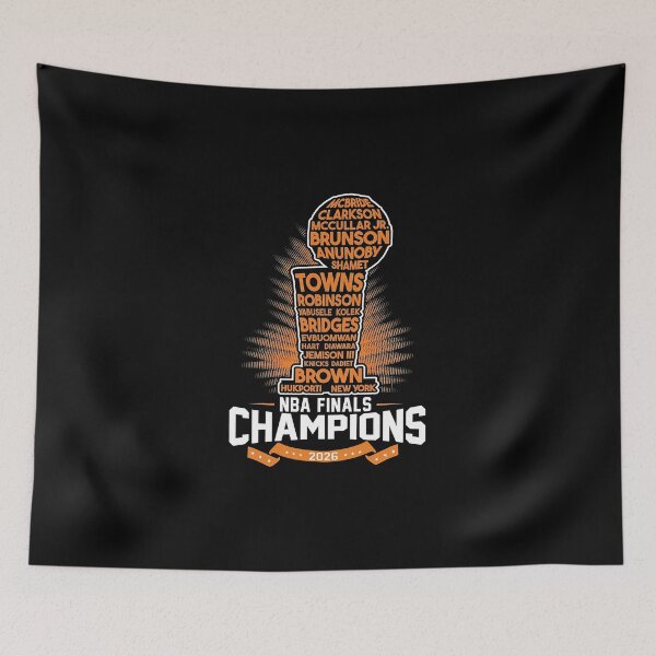 Item preview, New York NBA Finals Champions 2026 trophy players names designed and sold by Machivebal.