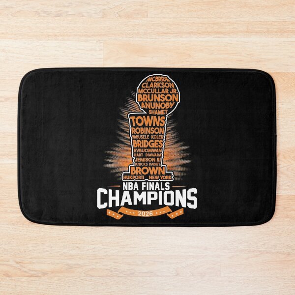 Item preview, New York NBA Finals Champions 2026 trophy players names designed and sold by Machivebal.