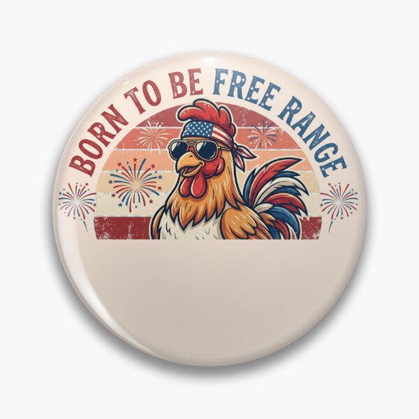 Item preview, Funny Freedom Chicken July 4th Retro Vintage Patriotic Farm Animal Independence Day Gift designed and sold by Im-Ara.