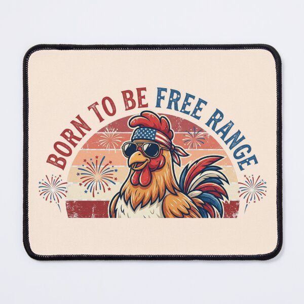 Item preview, Funny Freedom Chicken July 4th Retro Vintage Patriotic Farm Animal Independence Day Gift designed and sold by Im-Ara.