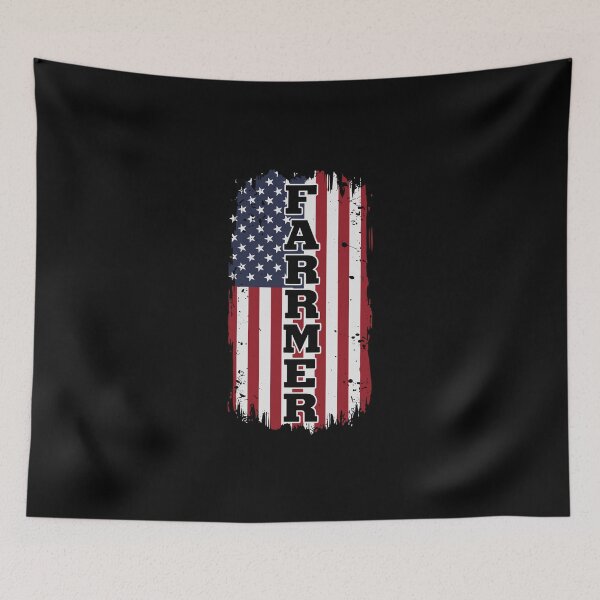 Item preview, Farmer American Flag Patriot Farming Profession designed and sold by PopStars1993.