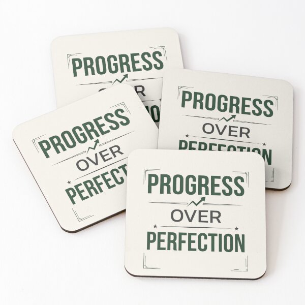 Item preview, Progress Over Perfection Growth Mindset Student Motivation Shirt designed and sold by Amr Darwish Graphic designer.