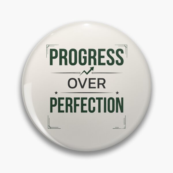 Item preview, Progress Over Perfection Growth Mindset Student Motivation Shirt designed and sold by Amr Darwish Graphic designer.