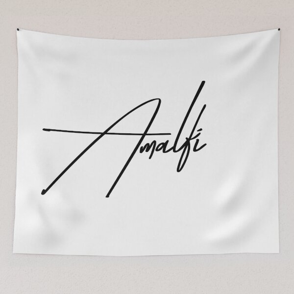 Item preview, Amalfi - Italian Riviera Minimalist Quote designed and sold by ReggieDior.