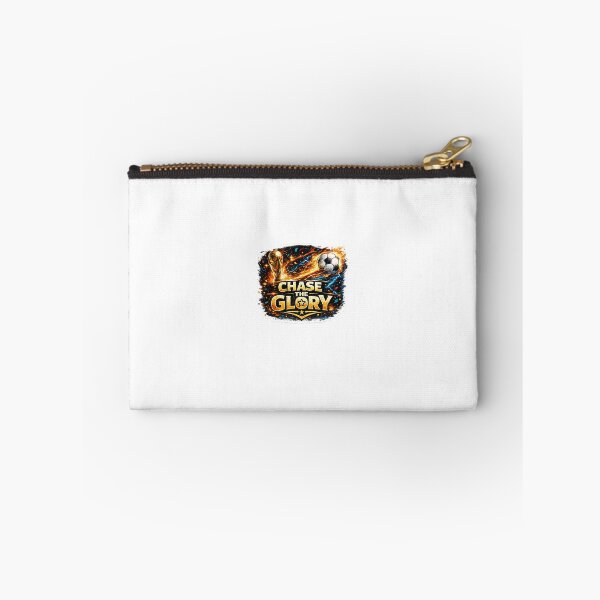 Item preview, Chase the Glory Sticker | Soccer Champion Motivation | Colorful Football Design designed and sold by Vierdos.