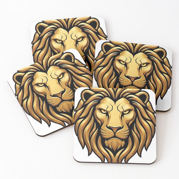 Item preview, golden lion zodiac sign designed and sold by ToxicInkArt.