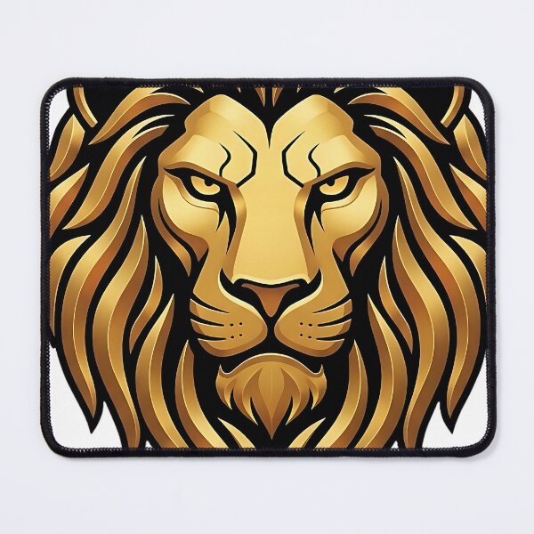Item preview, golden lion zodiac sign designed and sold by ToxicInkArt.