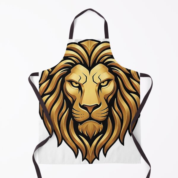 Item preview, golden lion zodiac sign designed and sold by ToxicInkArt.