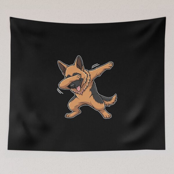 Item preview, Dabbing German Shepherd Dog Lover Pet Owner designed and sold by PopStars1993.