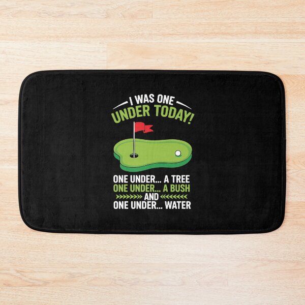 Item preview, I Was One Under Today! One Under... A Tree One Under... A Bush And One Under... Water Funny Golf Humor For Golfers designed and sold by PopStars1993.