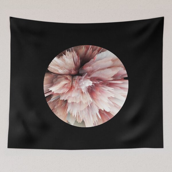 Item preview, Romantic Pastel Pink Abstract Art designed and sold by LekkieStudioArt.