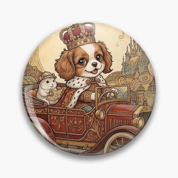 Item preview, Cavalier King Charles Spaniel designed and sold by Black Cat Matters.