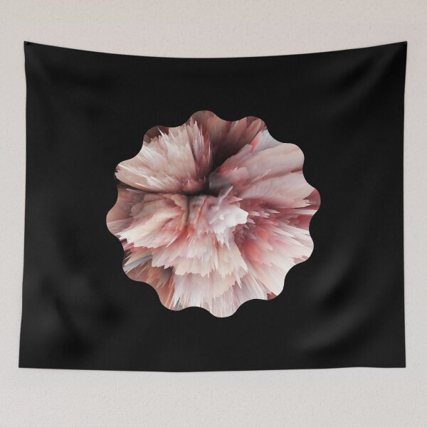 Item preview, Love Burst Soft Pink Abstract Energy designed and sold by LekkieStudioArt.