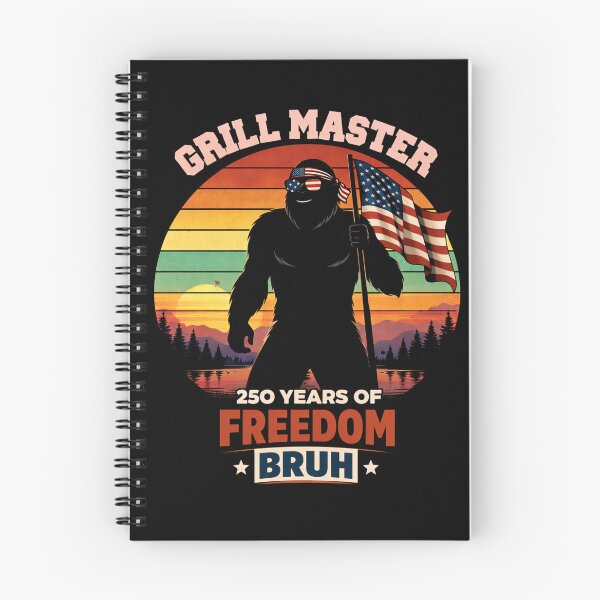 Item preview, Retro Vintage 4th of July Bigfoot American Flag Sasquatch designed and sold by PixelMarrero.