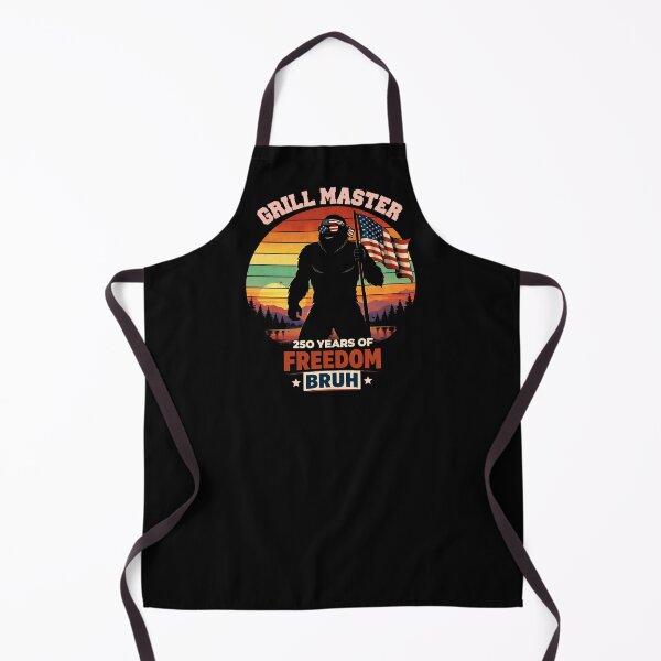 Item preview, Retro Vintage 4th of July Bigfoot American Flag Sasquatch designed and sold by PixelMarrero.