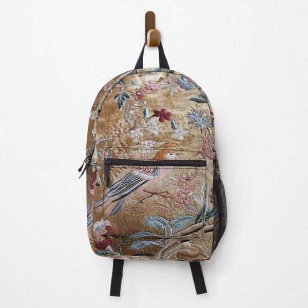 Item preview, Chinese Silk Oriental Floral Bird Peachy Carpet Pattern designed and sold by GrinGalore.