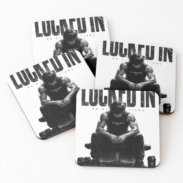 Item preview, LOCKED IN | VORZEN Discipline Mindset Streetwear Design designed and sold by VORZEN.