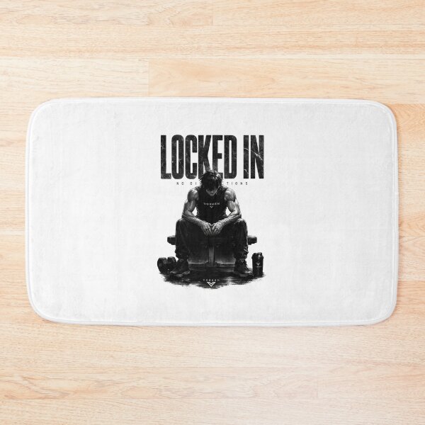 Item preview, LOCKED IN | VORZEN Discipline Mindset Streetwear Design designed and sold by VORZEN.