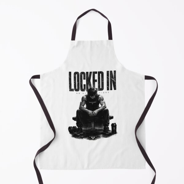 Item preview, LOCKED IN | VORZEN Discipline Mindset Streetwear Design designed and sold by VORZEN.