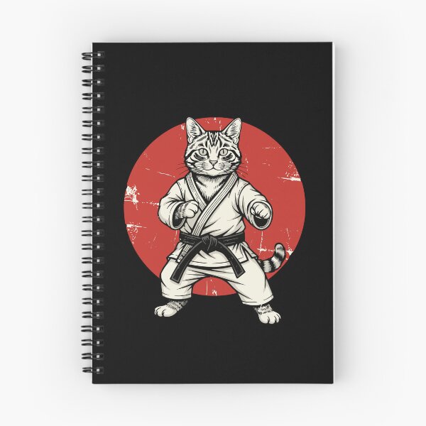 Item preview, Karate Cat Black Belt Martial Arts Japanese Feline designed and sold by PopStars1993.