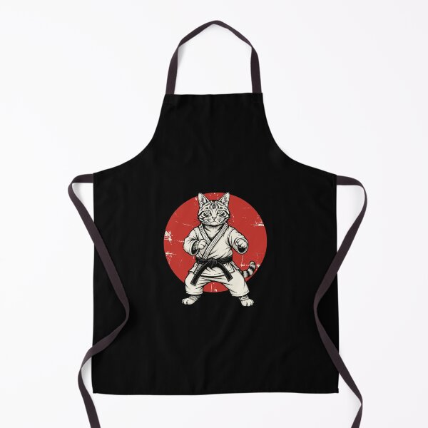 Item preview, Karate Cat Black Belt Martial Arts Japanese Feline designed and sold by PopStars1993.