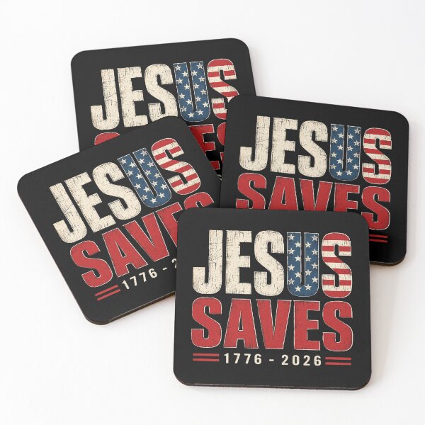Item preview, Jesus Saves 1776 2026 USA 250th Anniverary 4th of July designed and sold by OlakunleOloroz.