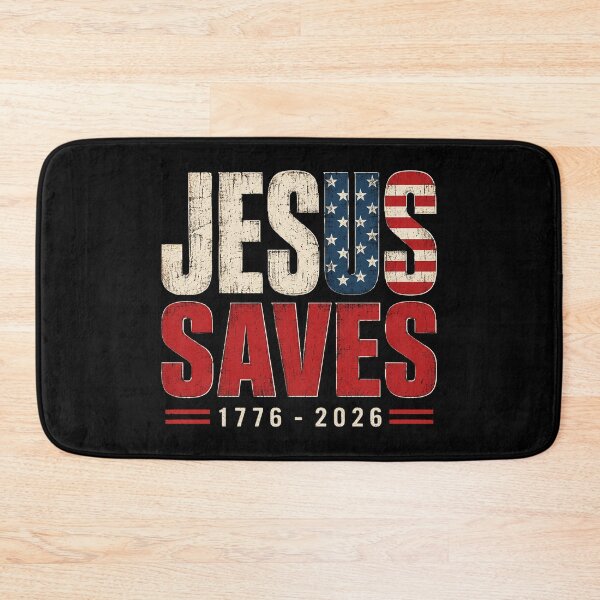 Item preview, Jesus Saves 1776 2026 USA 250th Anniverary 4th of July designed and sold by OlakunleOloroz.