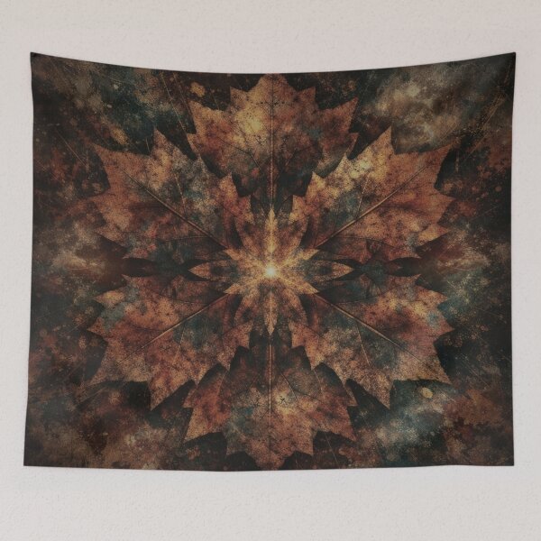 Item preview, Autumn Mandala designed and sold by CunningMaskPrints.
