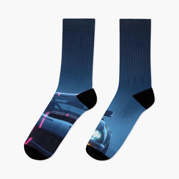 Item preview, Ford Mustang, Synthwave Cyberpunk art style designed and sold by Salimgor Hangaround Music.