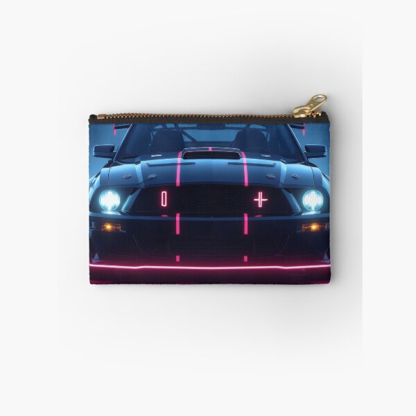 Item preview, Ford Mustang, Synthwave Cyberpunk art style designed and sold by Salimgor Hangaround Music.